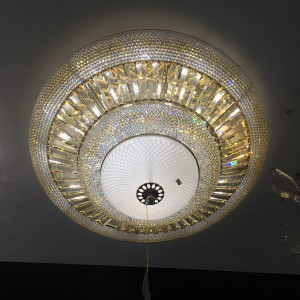 Đèn ốp trần pha lê led Molux 1685 (Ø950mm)