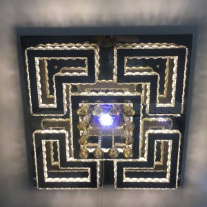 Đèn ốp trần pha lê led Molux X108 vuông (W700*L700mm)