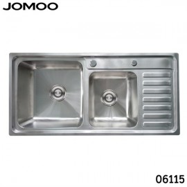 Chậu bếp inox JOMOO 06115-7Z-I011 (916*446*215mm)