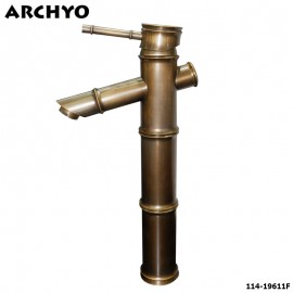 Vòi chậu nóng lạnh đồng 1 lỗ ARCHYO 114-19611F