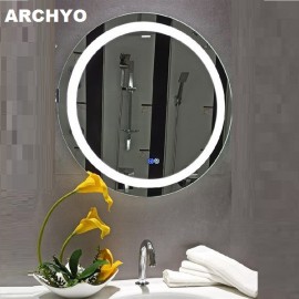 Gương gắn tường đèn led ARCHYO 116-A14, phi 600mm / 6000K
