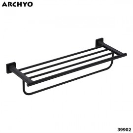 Giá khăn ARCHYO 901-39902, (605*210*110mm) - mạ màu đen mờ