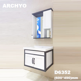 Chậu tủ liền gương ARCHYO 102-D6352 (600*490)mm