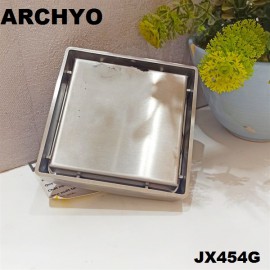Ga thoát nước ARCHYO JX454G inox 304 (15x15)cm