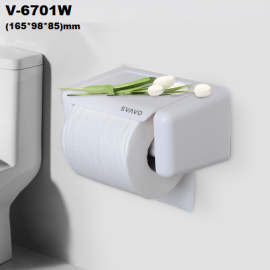 Lô giấy SVAVO V-6701W (165*98*85)mm White (lẫy)