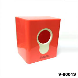Hộp giấy vuông V-6001S đặt bàn, các màu xanh ,đỏ, trắng