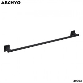 Thanh vắt khăn đơn ARCHYO 901-39903, (600*65*50mm) mạ màu đen mờ