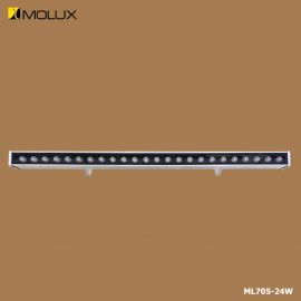Đèn soi tường, chiếu cột ngoài trời Molux ML705-24W