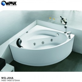 Bồn tắm góc Wisemaker WMK/WG-J04A Ngọc Trai (1400*1400*570mm)
