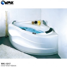 Bồn tắm góc Wisemaker WMK/WK-1217 Ngọc Trai (1410*1410*700mm)