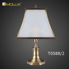 Đèn bàn đồng Molux T0588-02 (W330*H550mm)