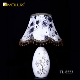 Đèn bàn gốm sứ Molux TC8223 (W410*H630mm)