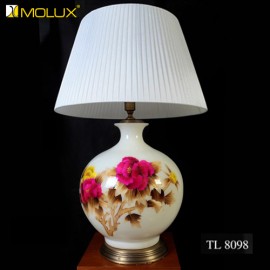 Đèn bàn gốm sứ trang trí Molux TL8098 (W500*H1610mm)