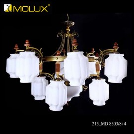 Đèn chùm đồng cao cấp MOLUX MD8503/8+4 (Φ1170*H830mm)