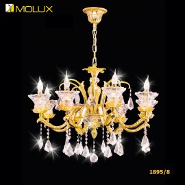 Đèn chùm đồng mạ vàng MOLUX MQD1895/8 ( Φ900*H820mm)