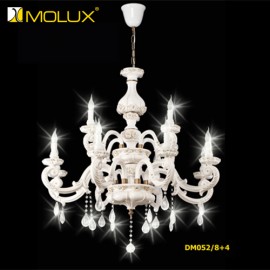 Đèn chùm gốm sứ MOLUX DM052/8+4(Φ1070*H1550mm)