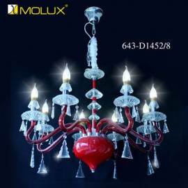 Đèn chùm hiện đại MOLUX D1452/8 (Φ600*H600mm)