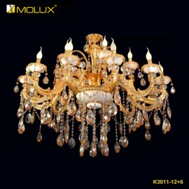 Đèn chùm pha lê MOLUX K3011/12+6 (Φ1100*H1500mm)