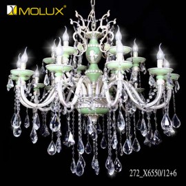 Đèn chùm pha lê MOLUX X6550/12+6 (Φ1050*H960mm)
