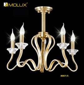 Đèn chùm tân cổ điển MOLUX 8007-5 (Φ500*H500mm)