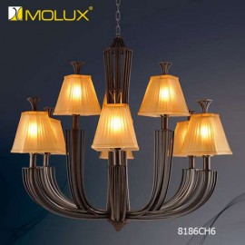 Đèn chùm tân cổ điển MOLUX 8186CH6+3 (Φ900*H1450mm)