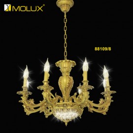 Đèn chùm tân cổ điển MOLUX 88109/8 (Φ770*H600mm)