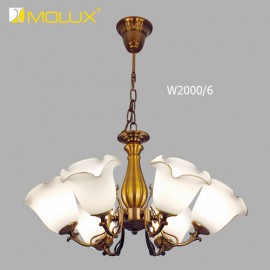 Đèn chùm tân cổ điển MOLUX W2000/6 (Φ600*H650mm)
