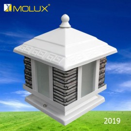 Đèn trụ cổng Molux 2019 (200*200; 250*250, 300*300, 400*400mm)