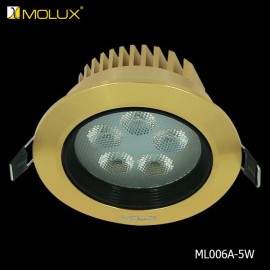 Đèn downlight led MOLUX ML006A-5W (Ø90mm)