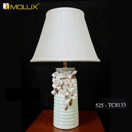 Đèn ngủ đặt bàn gốm sứ Molux TC8133 (W340*H550mm)