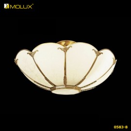 Đèn ốp trần đồng Molux 0583-8 (Φ800*H500mm)