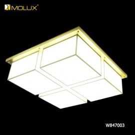 Đèn ốp trần đồng Molux W847003 (900*900*H250mm)