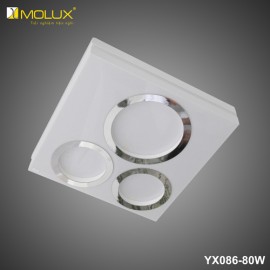 Đèn ốp trần hiện đại led MOLUX YX - 086/80W (W480*L480mm)