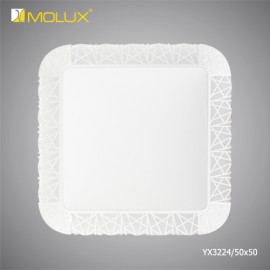 Đèn ốp trần hiện đại led MOLUX YX - 3224 (W970*L700; W630*L630; W500*L500mm)