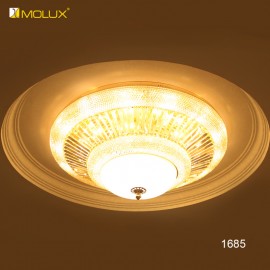 Đèn ốp trần pha lê led Molux 1685 (Ø950mm)