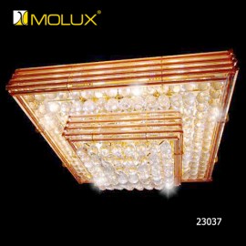 Đèn ốp trần pha lê MOLUX 23037 (W760*W760*H250mm)