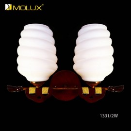 Đèn ốp tường gỗ MOLUX 1331/2w-2 ()