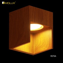 Đèn ốp tường hiện đại MOLUX R076A (L110*H150mm)