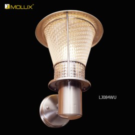 Đèn ốp tường ngoại thất Molux LJ084WU (Φ250*H480mm)