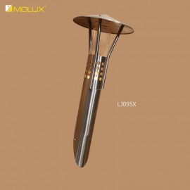 Đèn ốp tường ngoại thất Molux LJ095X (Φ200*H480mm)