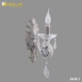 Đèn ốp tường Pha lê MOLUX X8436/1B (W100*H400*D300 mm)