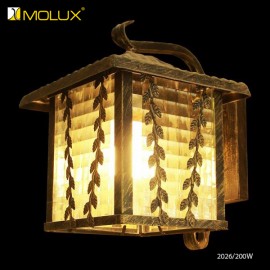 Đèn ốp tường tân cổ điển Molux 2026/200W (W200*H200mm)