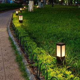 Đèn sân vườn đẹp Hải Phòng 