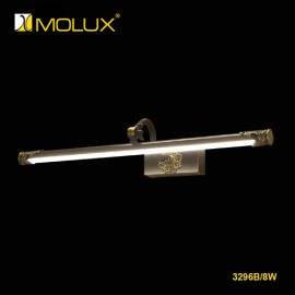 Đèn soi tranh,gương đồng Molux 3296B-8W