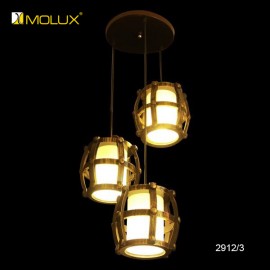 Đèn thả bàn ăn hiện đại Molux 2912/3 (W300*H850mm)