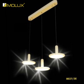 Đèn thả bàn ăn Molux 8027-3E (mm)