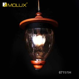 Đèn thả gỗ Molux 6711/1H (W160*H900mm)