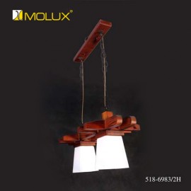 Đèn thả gỗ Molux 6983/2H (W340*L700*H1000mm)