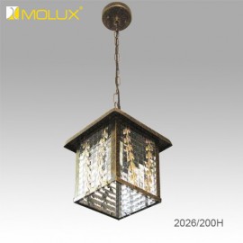 Đèn thả Molux 2026-200H ( W200*L200*H600mm)