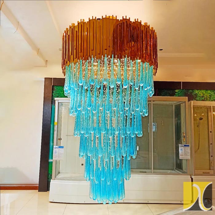 đèn thả thông tầng Hải Phòng